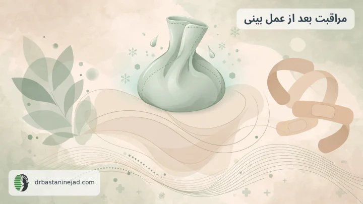 مراقبت بعد از عمل بینی و روند بهبودی